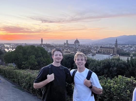 Sunset @ Piazza Michelangelo